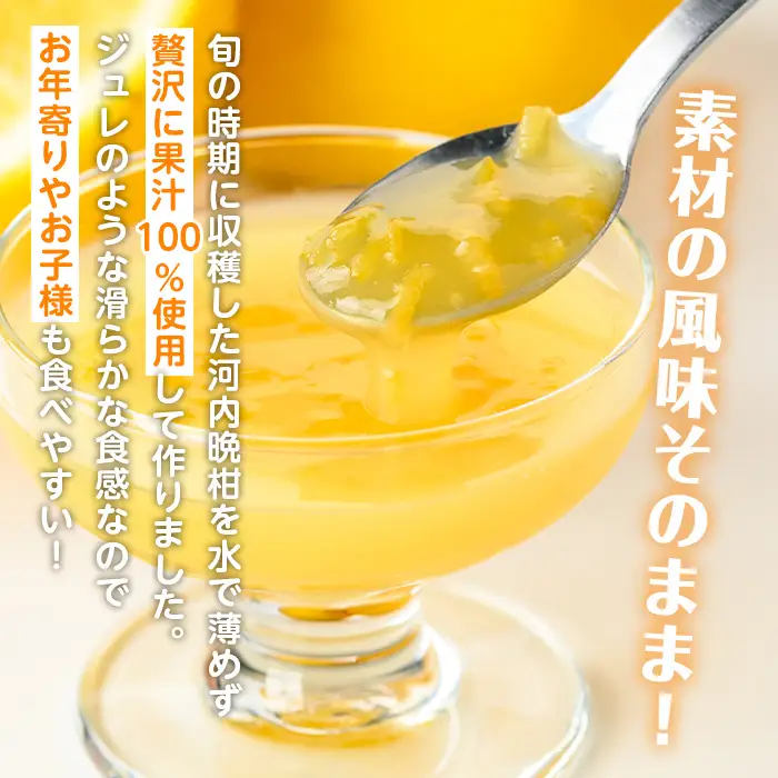 i836 晩柑ピール 贅沢ゼリー(14個)ゼリー みかん ミカン 蜜柑 果汁 100% 河内晩柑 ピール入り 無着色 無香料 安心安全 ギフト 贈り物 贈答【江崎果樹園】