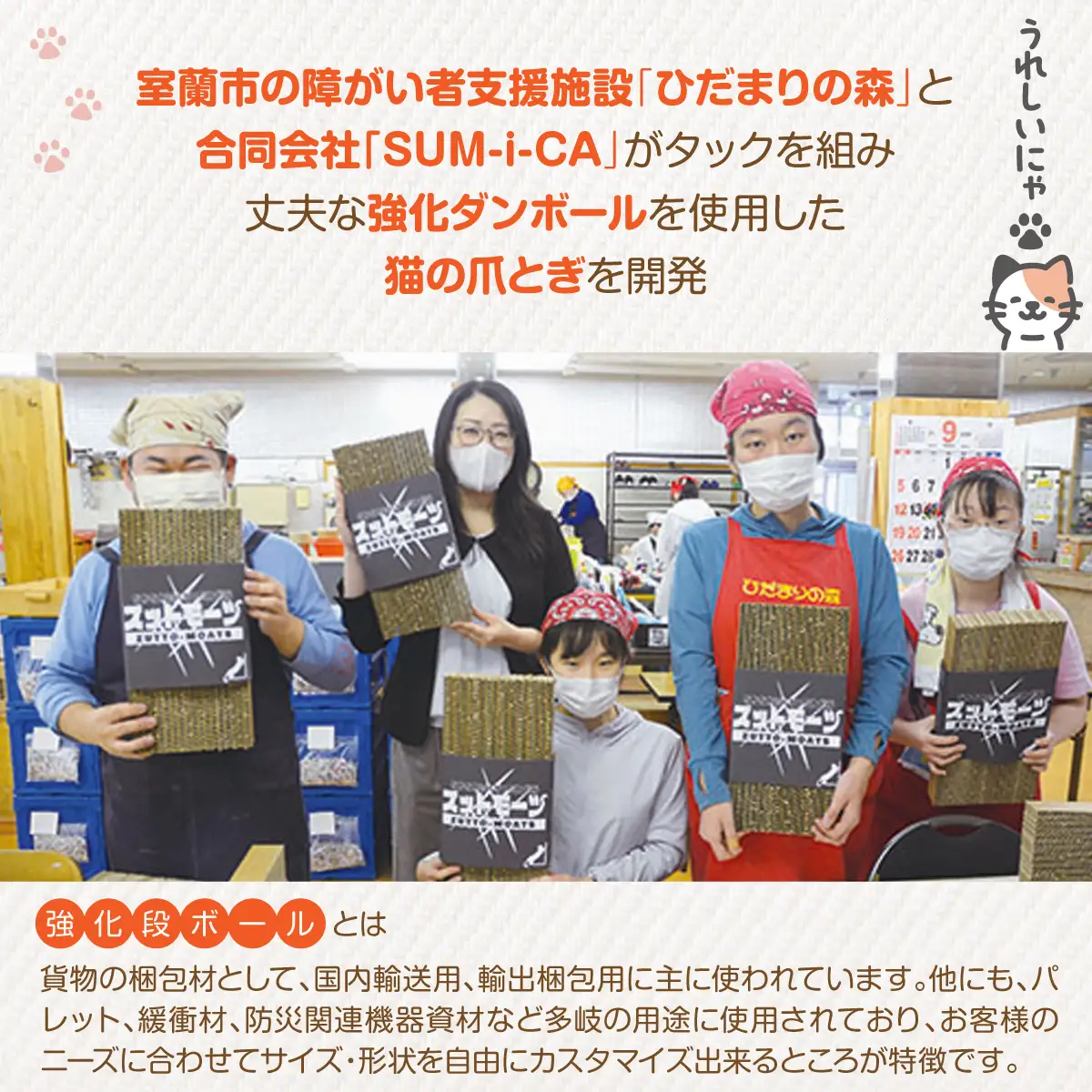 【長持ちする猫の爪とぎ】ズットモーツ 3個セット MROJ002