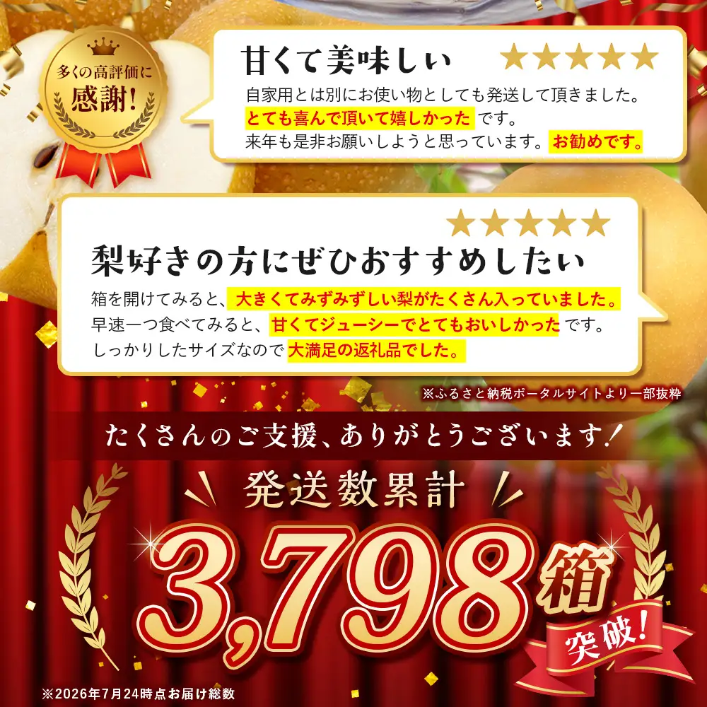 佐賀県産 梨 約5kg 旬の梨