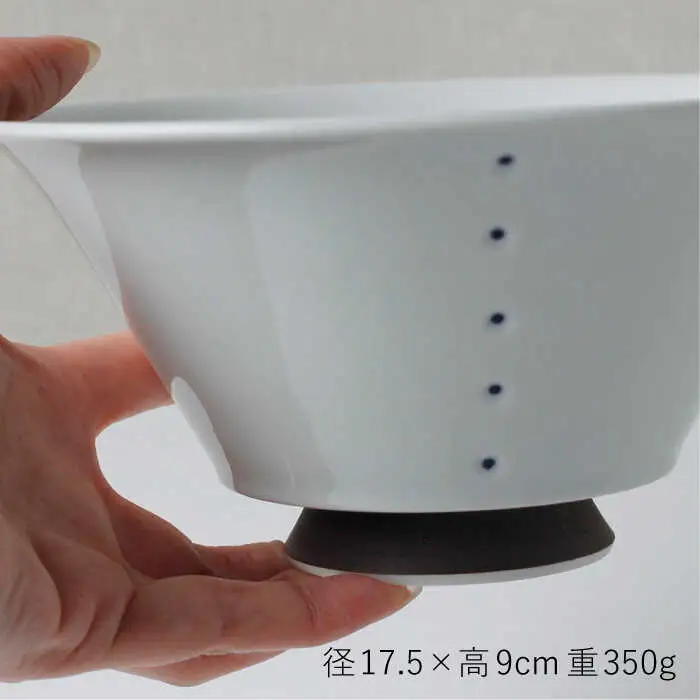 【波佐見焼】彫り点彩（青） おしゃれDON どんぶり  丼 器 食器 皿【Cheer house】[AC227] 波佐見焼