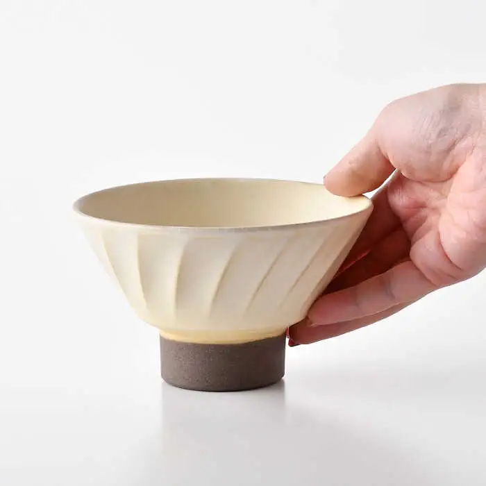 【波佐見焼】窯変 ねじり鎬 茶碗 3色セット 食器 皿 飯碗 うつわ【ROXY】[SB167] 波佐見焼