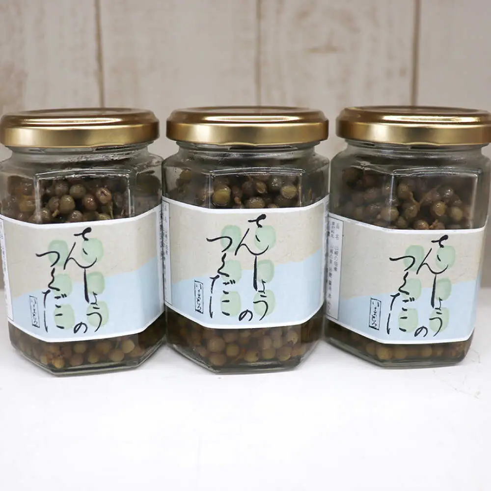 【数量限定】鯖街道からお届けする山の恵 山椒佃煮 3本セット 【A-023005】 [BFAN005]