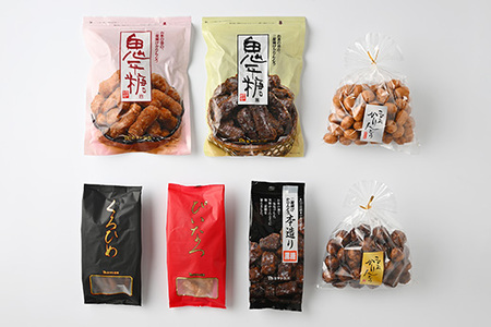 ミヤト製菓 お米の油の二度揚げかりんとう　7袋（7種）セット ※着日指定不可 _EF01