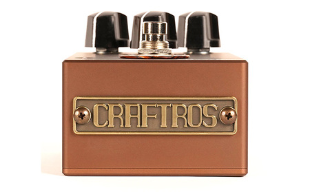 Spiritus CRAFTROS オーバードライブ ファズペダル ギター エフェクター 音楽 安定 操作性 幅広くい バランス サウンド ローノイズ 
