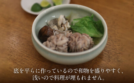 【美濃焼】青磁 なます 皿【murakami pottery / 村上雄一】食器 小皿 プレート 取り皿 副菜皿 デザート皿 薬味皿 青 水色 ブルー シンプル おしゃれ 美濃焼 日本製 レンジ対応 食洗機対応 送料無料 [MFI001]