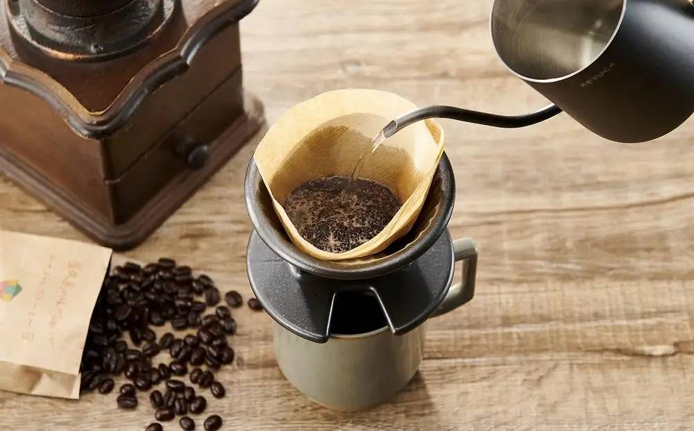 【定期便 全6回】【豆】屋久島の水で研いだ（焙煎機を使用した）コーヒー（1回分120g）