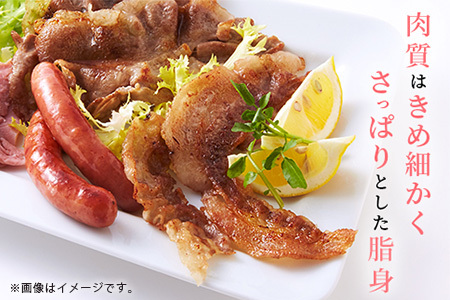 THE HOUBOQ 豚肉【定期便 5回配送】まるまる一頭分【スライス加工】 HB-99