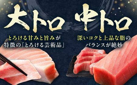 【全12回定期便】対馬産 本マグロ 4種 計550g（赤身/中トロ/大トロ/ネギトロ） [WAH017] マグロ まぐろ 本マグロ トロ 赤身 ネギトロ