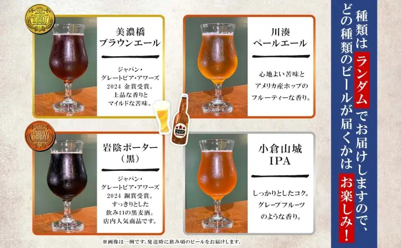 クラフトビール アソート 330ml 瓶 × 6本 セット ビール ご当地クラフトビール 詰め合わせ 飲み比べ お酒 地ビール アルコール 家飲み 酒 無ろ過 非加熱 ギフト お取り寄せ リバーポートブリュワリー 送料無料 River Port Brewery 岐阜県 美濃市