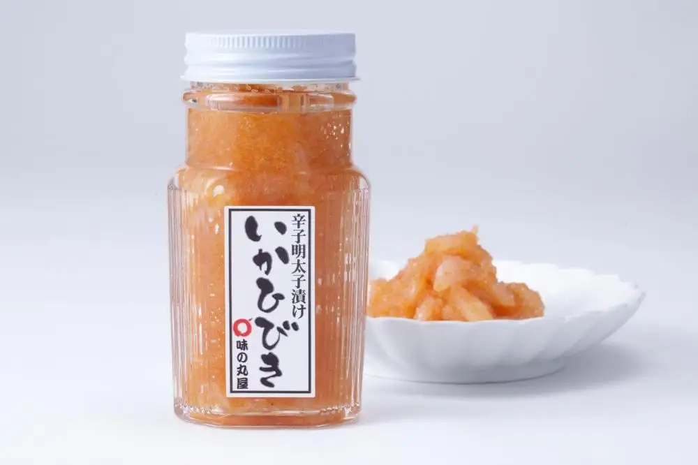味の丸屋無着色辛子明太子といかひびきの詰合せ