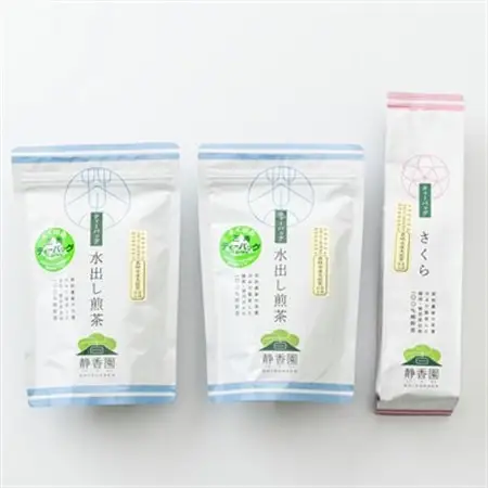 【発送月固定定期便】磐田市産・季節の深蒸し茶詰め合わせ全3回_飲料・ドリンク 茶葉・ティーバッグ 茶   定期便 定期便  _【4000393】