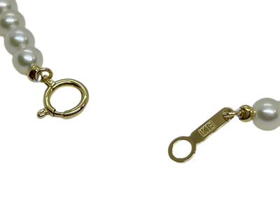 1343 アコヤ真珠4mm K18ネックレス