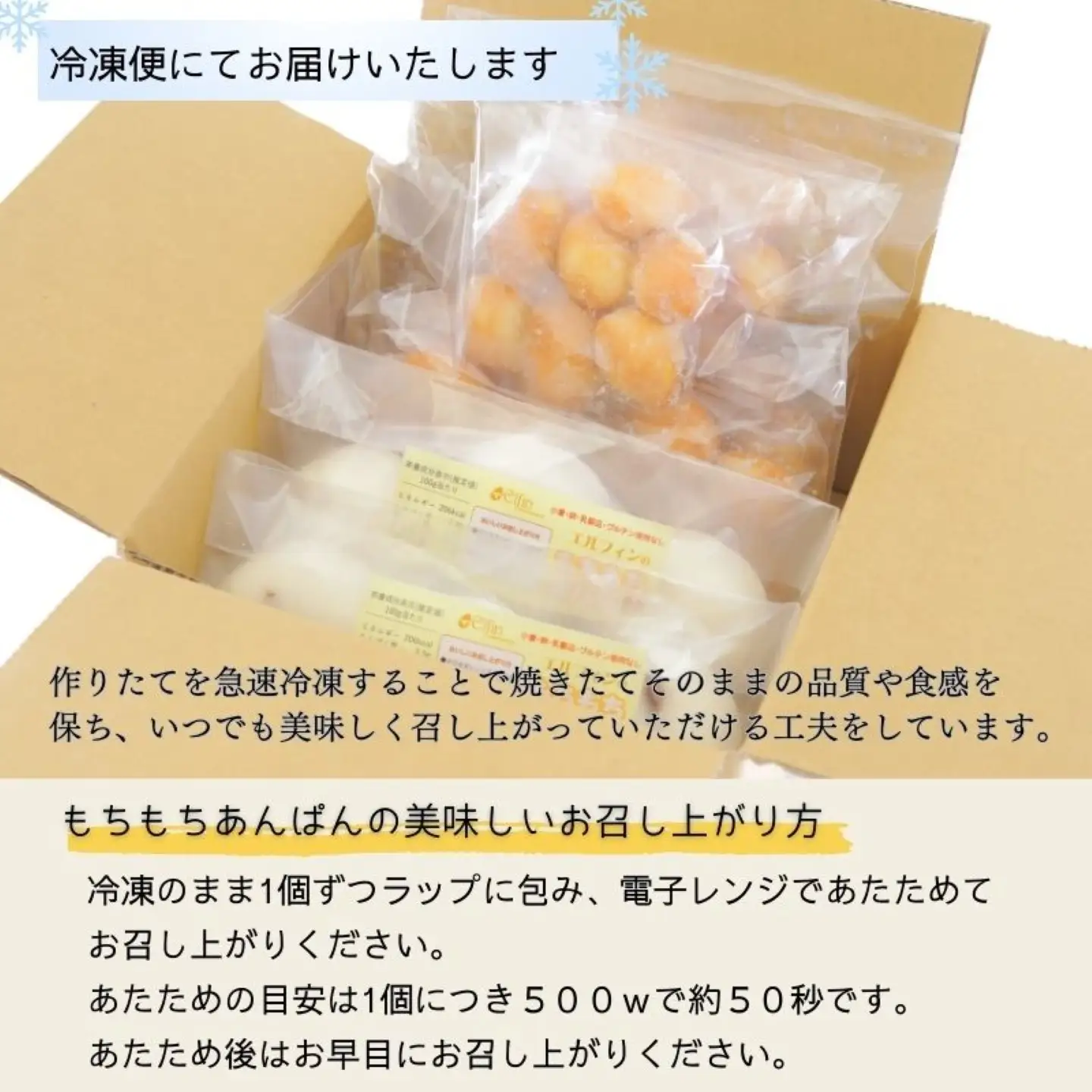 お米100％でつくった　もちもちあんぱんドーナツセット