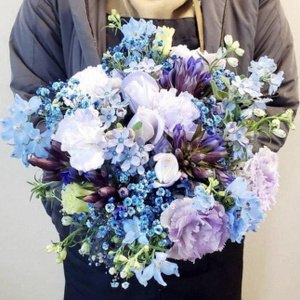 季節の花束 Sサイズ 12回 定期便 12ヶ月 ブーケ 花 生花 フラワー ギフト プレゼント 贈り物 お祝い 記念日 誕生日 母の日 敬老の日 インテリア 雑貨 飾り おしゃれ 華やか かわいい 季節の花 アレンジメント 癒し 空間 玄関 岩手県 盛岡市 東北 岩手 盛岡 有限会社田村フローリスト