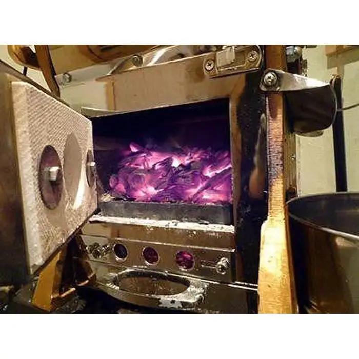 自家焙煎炭焼きコーヒー豆　箱なし簡易パック500ｇ（粉）