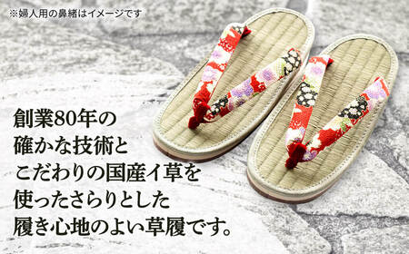 イ草ぞうり 婦人用 畳増 滋賀県 東近江市 A30 イ草ぞうり 婦人用 草履 ぞうり サンダル レディース 女性 和風 和モダン 国産 履物 軽い 軽量 快適 さらり 気持ちいい プレゼント ギフト