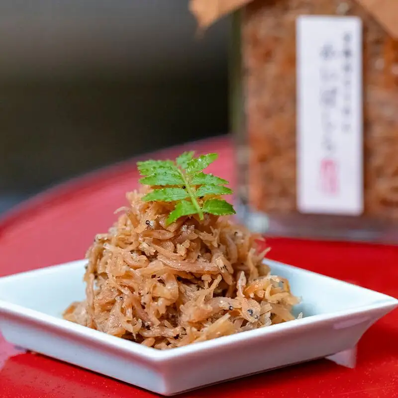 【京料理かじ】京御所ちりめん詰め合わせ(3本×各100g)｜京都 料亭 ご飯のお供 人気