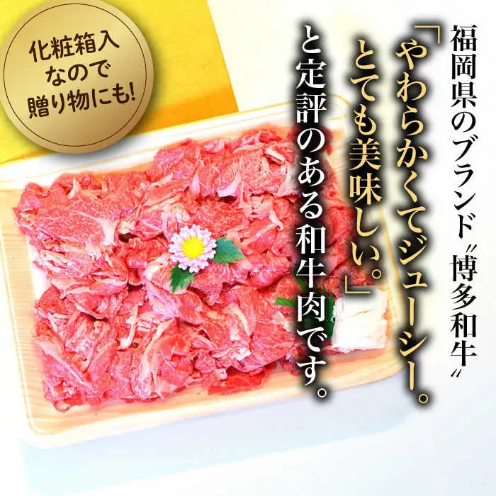 切り落し 【全12回定期便】 500g  博多和牛A5‐A4 [ABCJ113] 切り落し