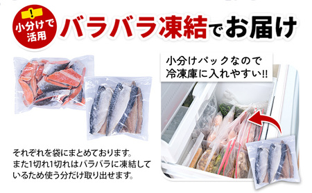訳あり 塩銀鮭 塩サバ 計2.5kg 株式会社西川
