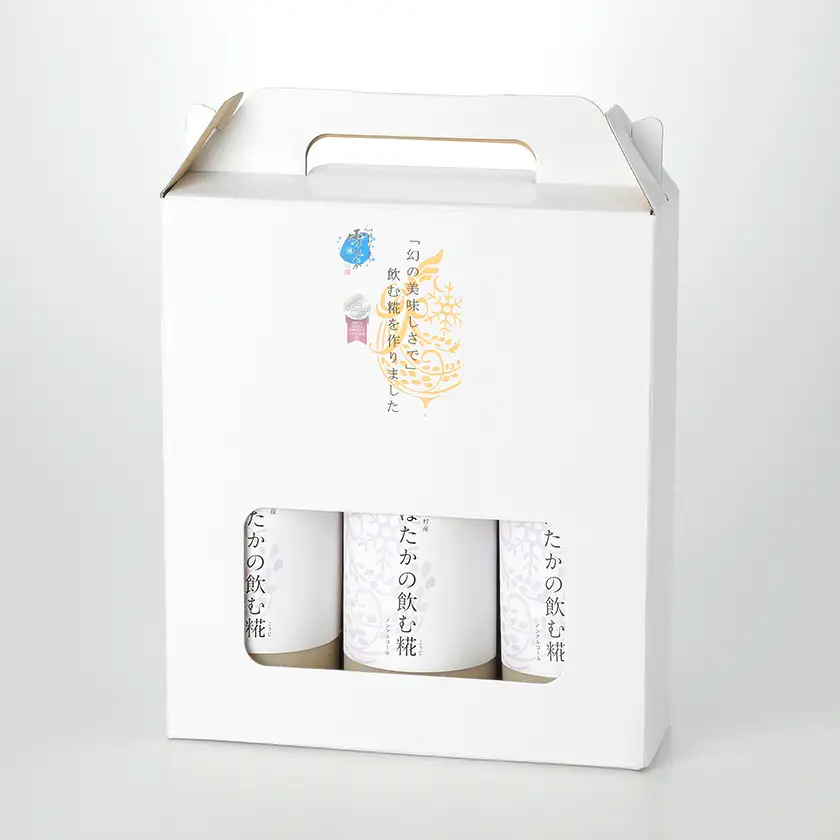 【うるち米】雪ほたかの飲む糀「3本セット」_酒・アルコール 甘酒  _【1411579】