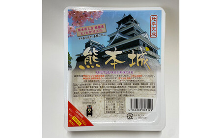 熊本県 熊本城 レトルト パックご飯  24個セット（200g×24個） FKP9-425