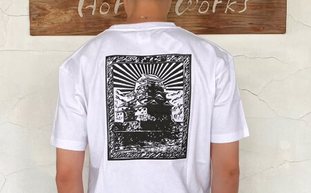Ｔシャツ FYC 福山キャッスルシリーズ 【ホワイト/Lサイズ】　Ｔシャツ 半袖 ファッション 衣類 福山城 ユニセックス 男女兼用 広島県福山市/有限会社ホルス [BAFG013]
