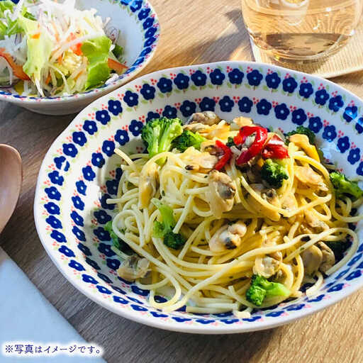 美濃焼】メリーゴーランド パスタ・サラダボウル 食器 8点 セット 赤色