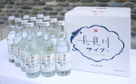 長良川サイダー 12本セット 炭酸飲料 爽快 瓶入りサイダー 岐阜市/岐阜県名産販売 [ANAB013]