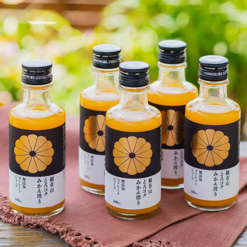 観音山みかんジュース「とろコク搾り」180ml× 10本入【ふるさと納税】【30営業日以内に発送予定】【J017-knny015】