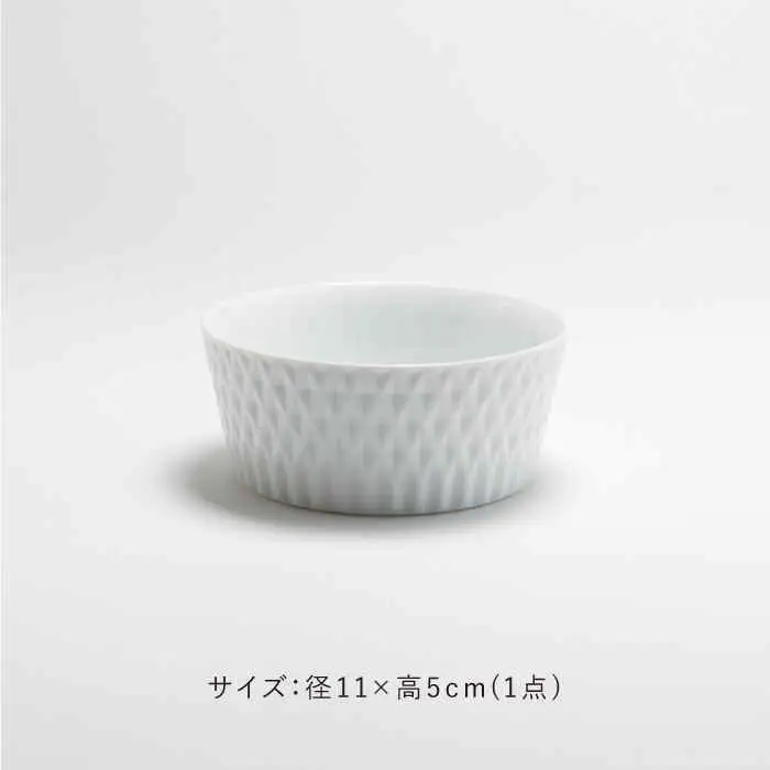 ダイヤ彫丸小鉢1点 NAU112 