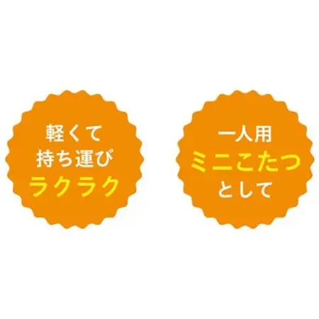 愛知県安城市　一人用こたつ　MPQ-100(B)【1428360】