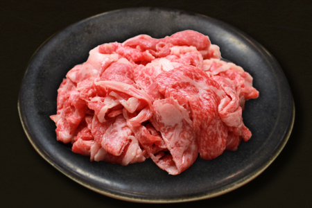 [日本橋 日山] 茨城県産 常陸牛 小間切れ1kg 茨城県共通返礼品 [0652]