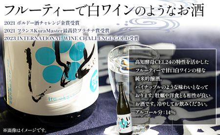 白ワインのようなお酒！純米吟醸いとをかし酒720ml×6本 gs-0192