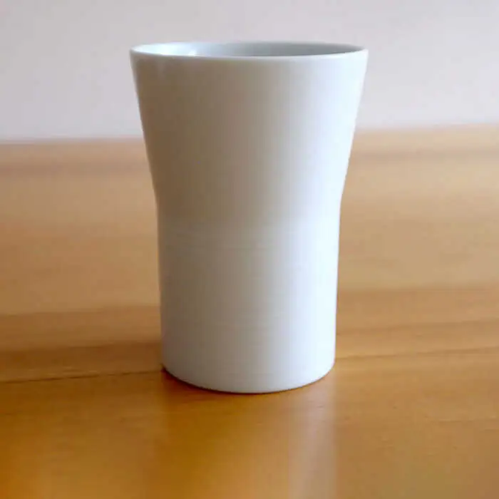 【白山陶器】【2人分の食器】ミストホワイト タンブラー2点セット[TA134]