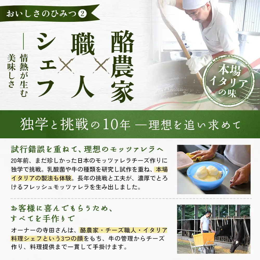 モッツァレラチーズ4個入セット（冷凍）【15000402】