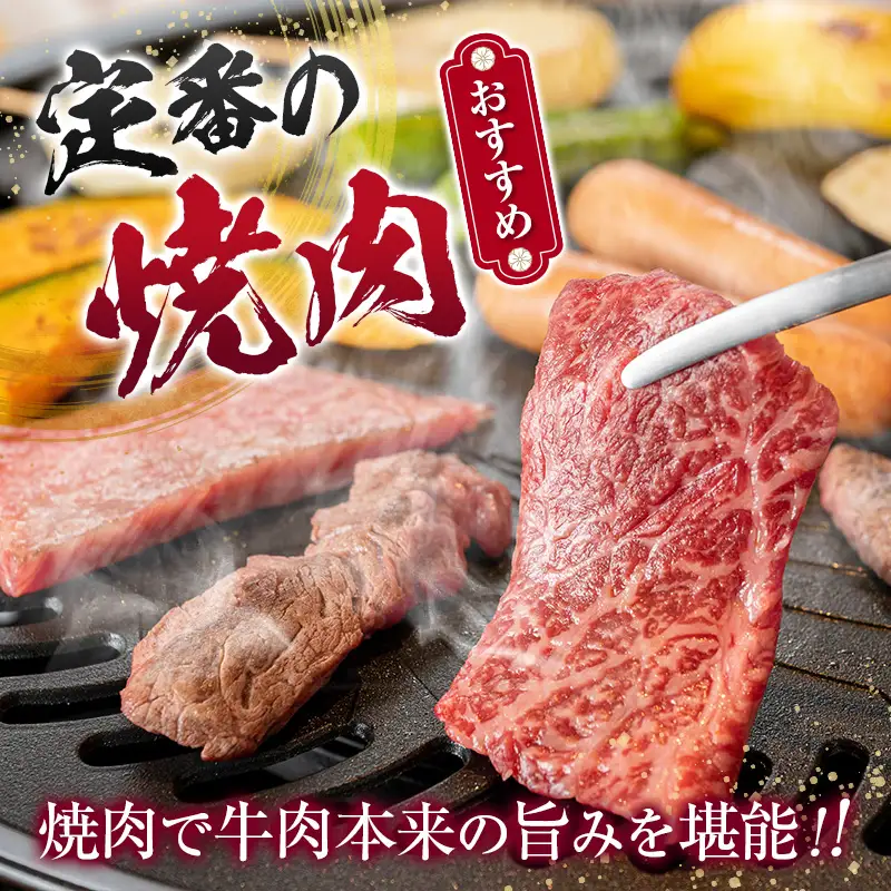 鹿児島県産 黒毛和牛 おまかせ 焼肉 600g K002-046 肉 牛肉 冷凍