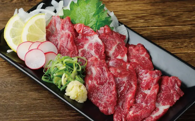 馬刺し 上霜降り(トロ)00g＋赤身200g 合計400gセット