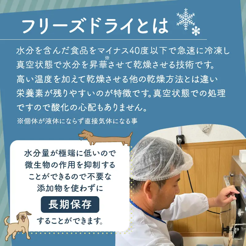 【 増量 】 犬用 鹿肉 フリーズドライ （ 23g ） K223-001