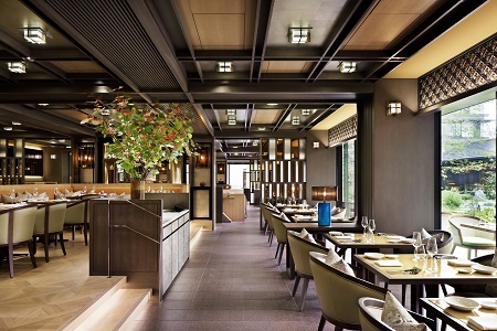 【HOTEL THE MITSUI KYOTO】京丹波栗アフタヌーンティー ペアご利用券 （ドリンクフリーフロー、プレミアムオプション：「焼き京丹波栗のパフェ」付き）