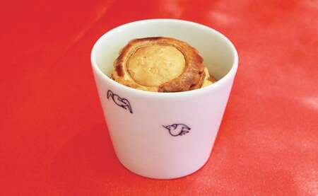 人気のお菓子屋さん♪ 杏慕樹 ポドケイク（青呉須・うつわ付き） F15-30