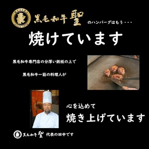ハンバーグ 6個 計900g 黒毛和牛 A5 使用 手ごね素焼きハンバーグ