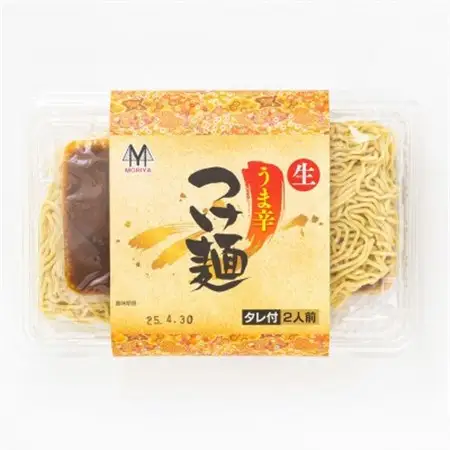 北海道のうま辛 つけ麺340g(2食入り)×6個＜計12人前＞_北海道で人気 ラーメン ちぢれ麺 釧路ラーメン 冷蔵 森谷食品 一人暮らし セット おかず ご当地グルメ 北海道 釧路町 釧路超 特産品_【配送不可地域：離島】【1436520】