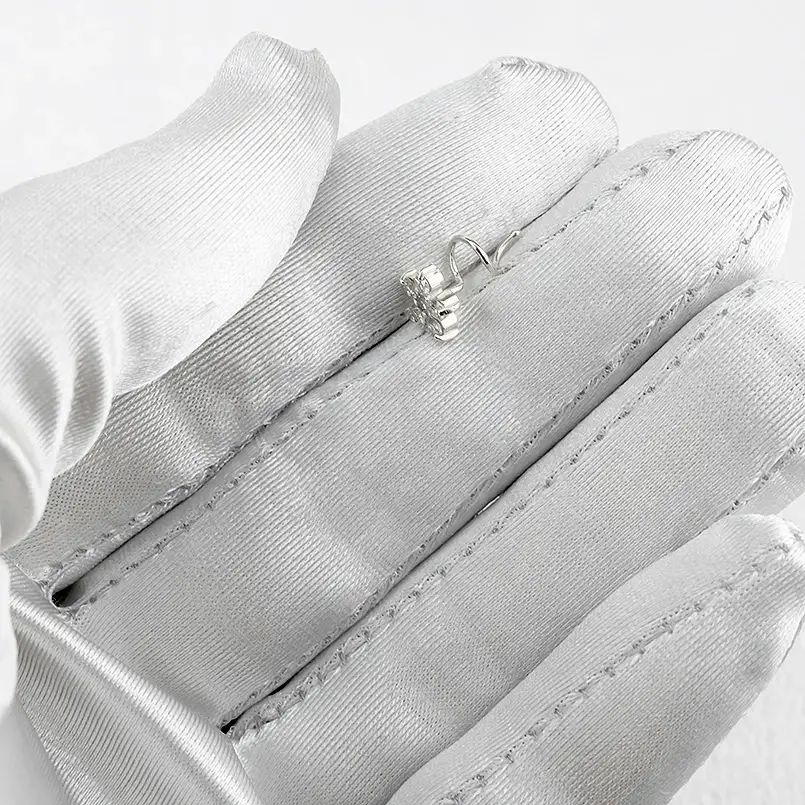  プラチナ ピアス つけっぱなし 片耳 ダイヤ キャッチなし 花 フラワー ダイヤモンド 0.19ct キャッチナッシャー pt900 シンプル 山梨県 昭和町 送料無料 管理番号230726100dpu SWAA101