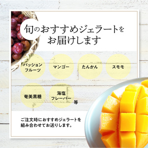【 La Fonte 】 手づくり ジェラート 奄美 6個 セット A084-001 アイス フルーツジェラート パッションフルーツ マンゴー たんかん スモモ 奄美黒糖 海塩 ジェラートセット 手作り 純黒糖 冷凍便 冷凍 新鮮 甘い 美味しい お任せ LaFonteラフォンテ ふるさと納税 鹿児島 奄美市 おすすめ ランキング プレゼント ギフト