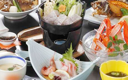 宿泊 【美保館 別邸 月那離宮 TSUKINA】一棟貸切 ペアご宿泊券(1泊2食付) 島根県松江市/有限会社美保館[ALCX007] 宿泊 宿泊