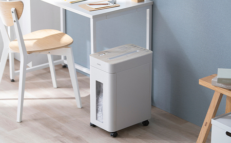 シュレッダー 静音 静か オフィスシュレッダー OS-A17C-W ホワイト オフィス 会社 クロスカット 大容量 アイリスオーヤマ オフィス機器 超静音モデル 