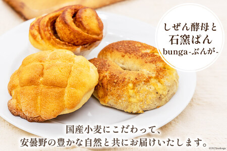 パン ぶんがお試し セット 8個入 [しぜん酵母と石窯ぱん bungaーぶんがー 長野県 池田町 48110557]