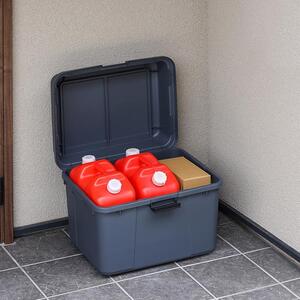 収納　ワイドストッカー　62L　5個セット　AZ-600グレー アイリスオーヤマ