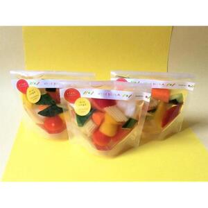 七尾たくあん浅次郎漬三年物ミニサイズ『蔵の恵』、vege pickA mix vegetable、あたみレモンだいこん各2袋  計6袋のセット