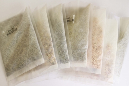 薬王 和漢の香り お風呂を楽しむ 天然植物 100% ／ まちづくり観光振興機構 入浴剤 大和当帰葉 よもぎ 柿 枇杷 ヒノキ ゆず みかん 桃 生姜 奈良県 田原本町
